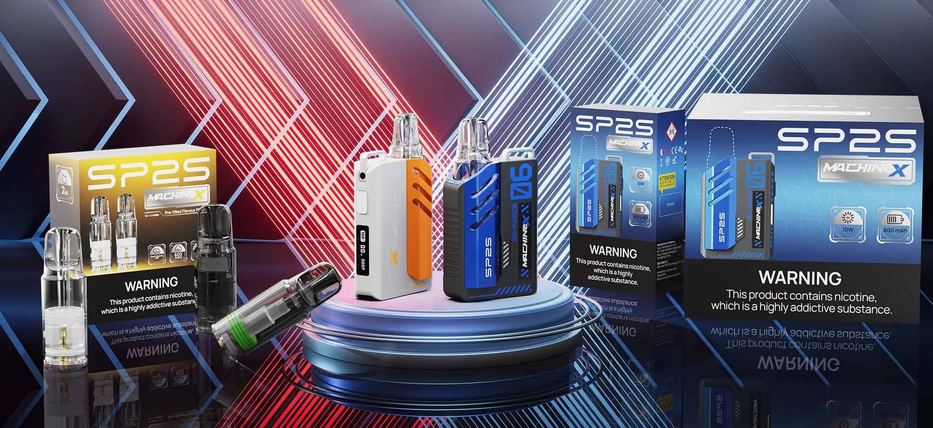 Sp2s Max 充電式方塊主機 - BA Elf Bar 台灣官方旗艦店